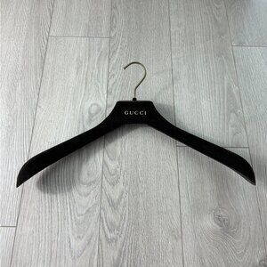 GUCCI Brown Velvet Non-Slip Authentic Jacket Coat Blazer Sport Coat Hanger ITALY